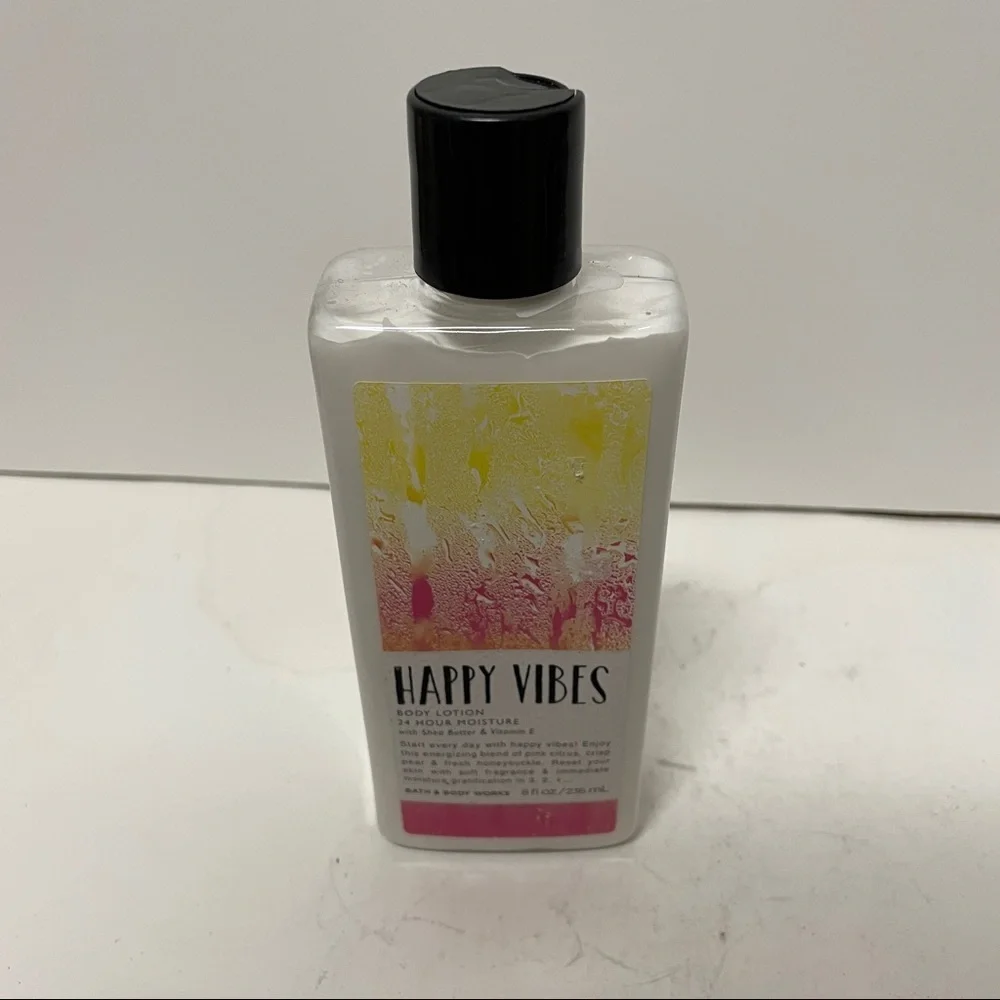 Bath And Body Works Happy Vibes Body Lotion 8 OZ HTF